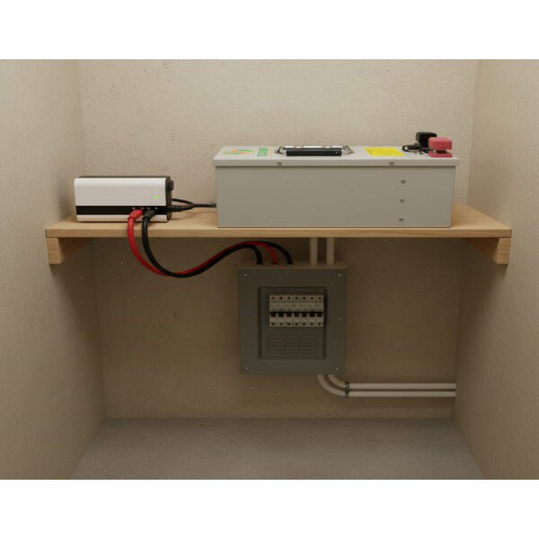 Pin Lithium 24V 50Ah Gọn Nhẹ, Dễ Lắp Đặt