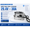 Máy sạc Pin Ắc quy lithium 29.4V-30A Nhôm nguyên khối