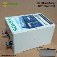 Pin lithium Soner 12V-120A 3S