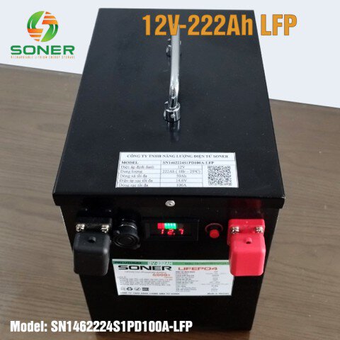 Pin lithium Soner 12V - 222Ah LFP