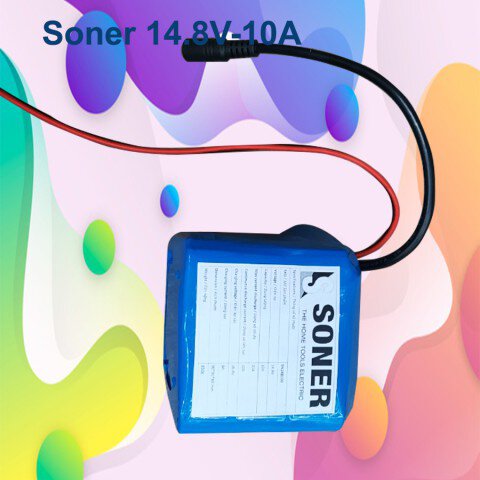 Pin lithium Soner 14.8V-10A