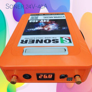 Pin lithium Soner 24V-40A LFP