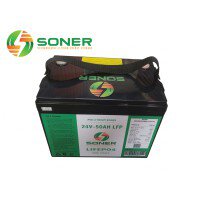 Pin lithium Soner 24V-50Ah LFP  IP65