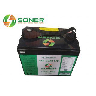 Pin lithium Soner 24V-50Ah LFP  IP65
