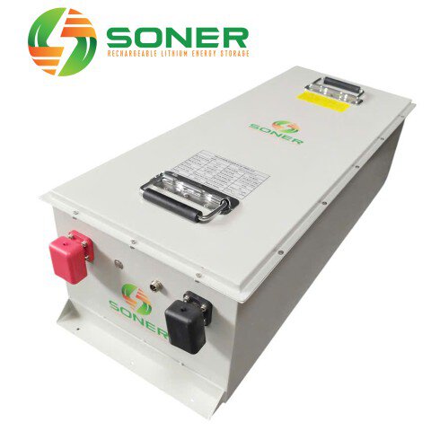 Pin lithium xe Điện 51.2V-100Ah Soner Pin lithium xe Điện 51.2V-100Ah Soner
