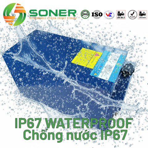 Pin Ắc quy Lithium xe máy điện 60V -20A LFP