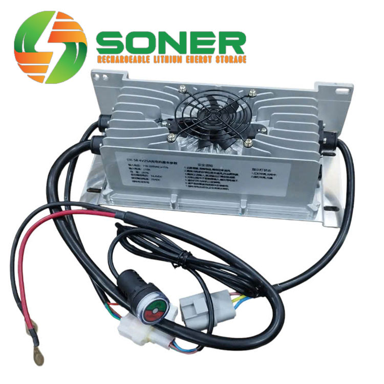 May sac Pin 58.4V 25Ah