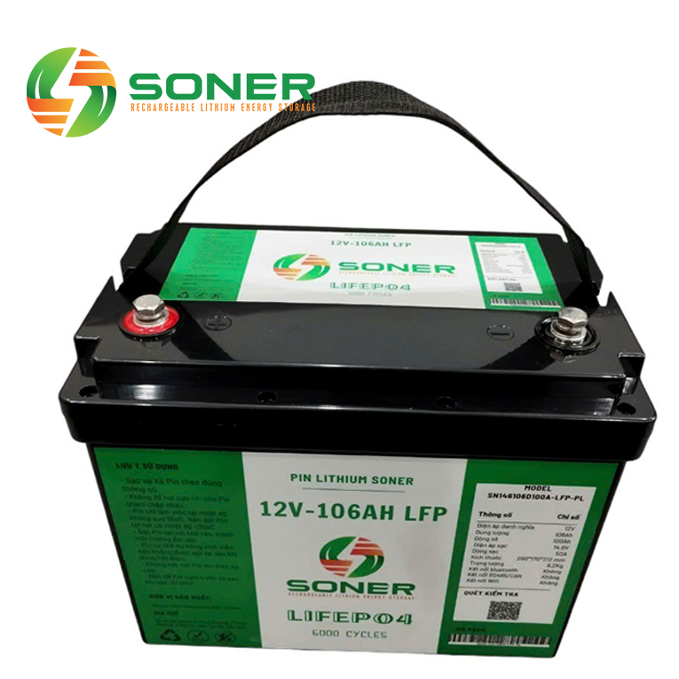 Pin Soner 12V - 106Ah LFP