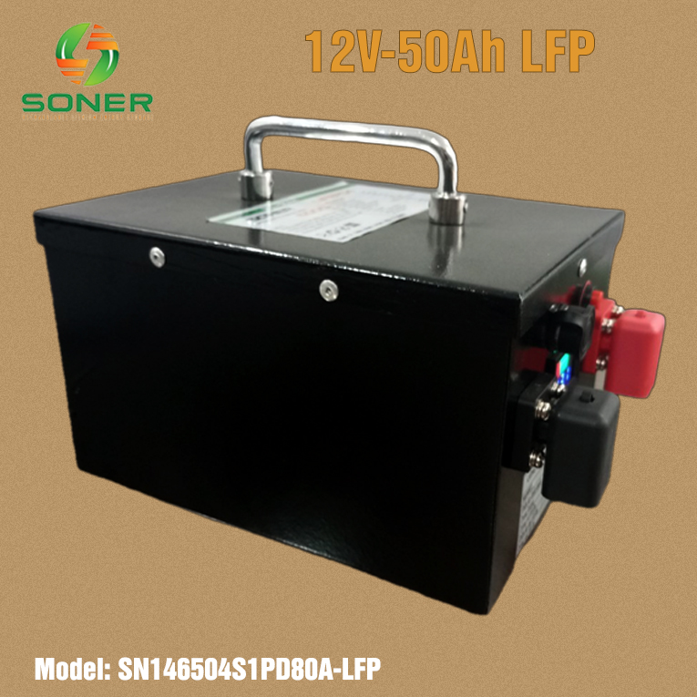 Pin lihtium Soner 12V-50Ah LFP