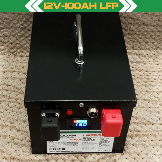 Pin lithium Soner 12V - 100A LFP