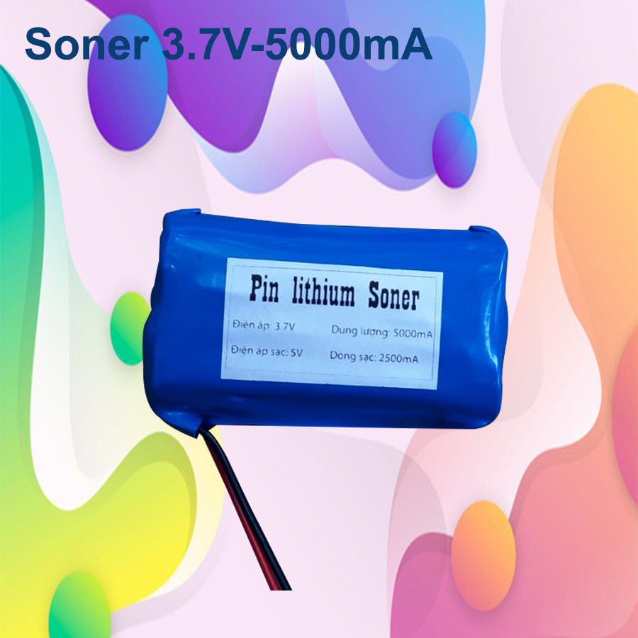 pin lithium Soner 3.7V5000mA