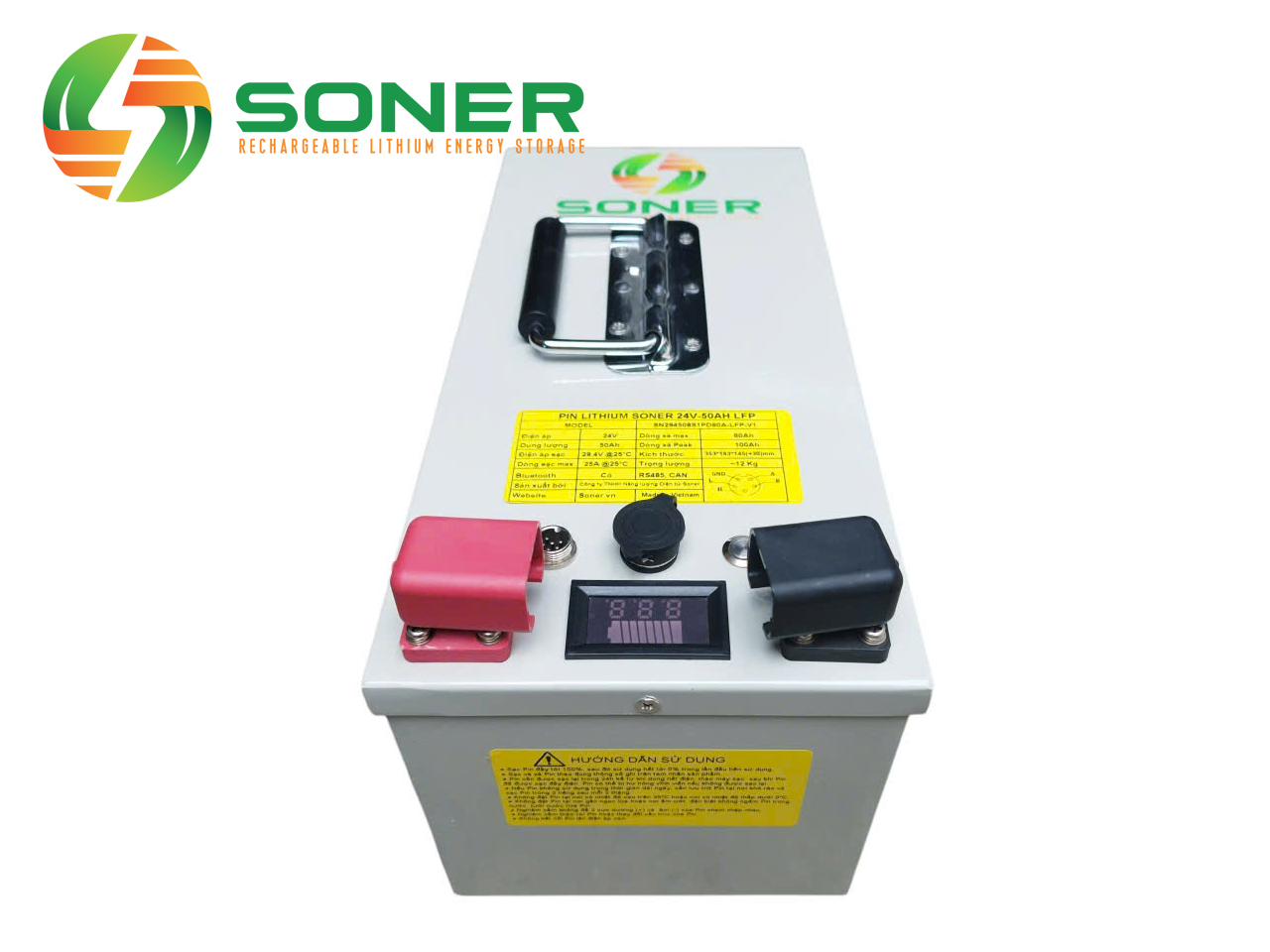 Pin Soner 24V 50Ah LFP