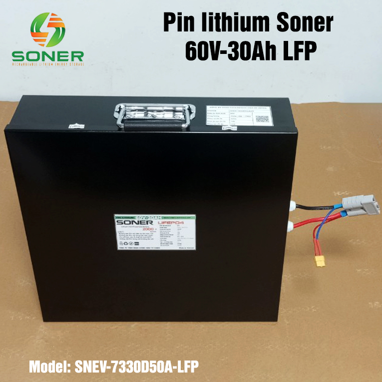 Pin lithium Soner 60V - 30Ah