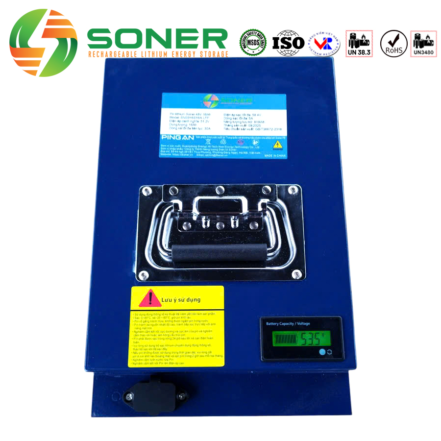 Pin xe điện Soner 48V-16A