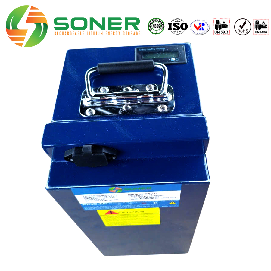 Pin ac quy xe dien 60V20A