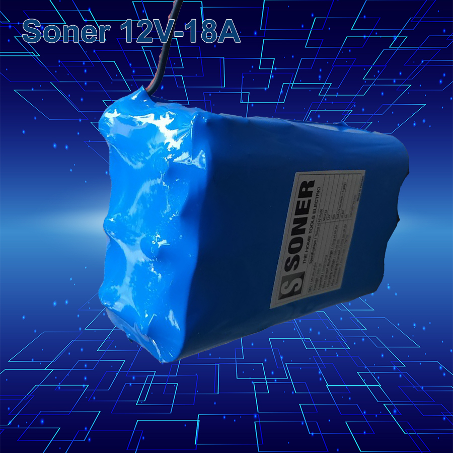 pin lithium Soner 12V-18A