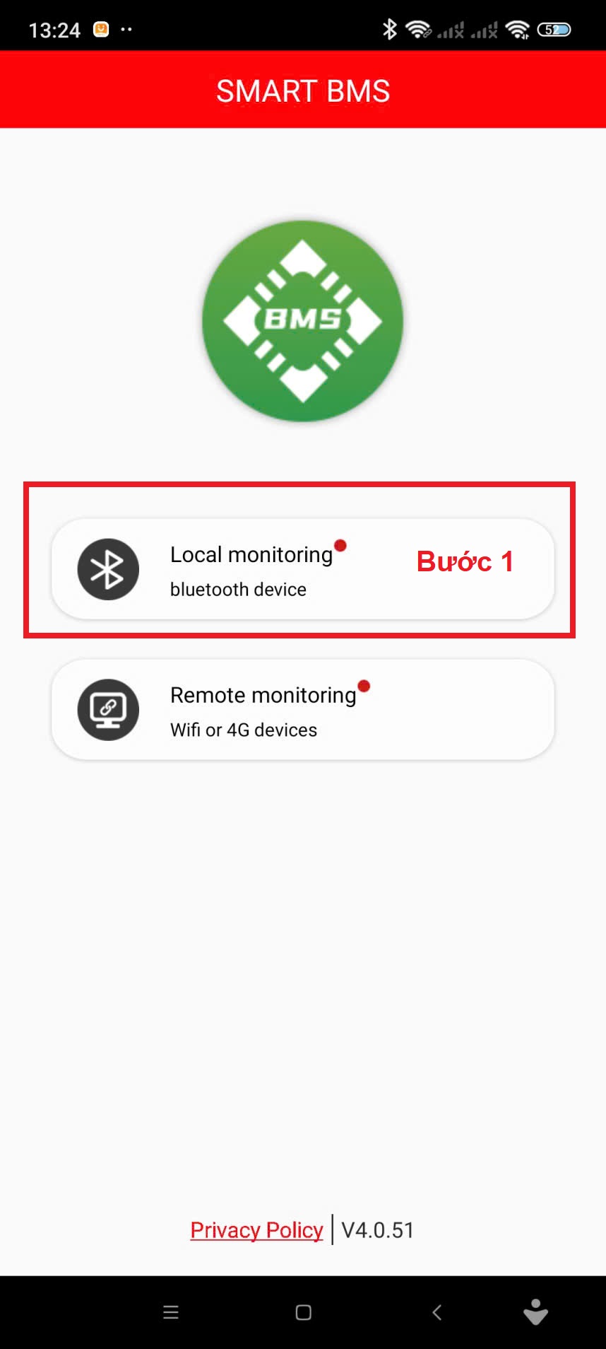 Huong dan ket noi dien thoai voi Pin Soner