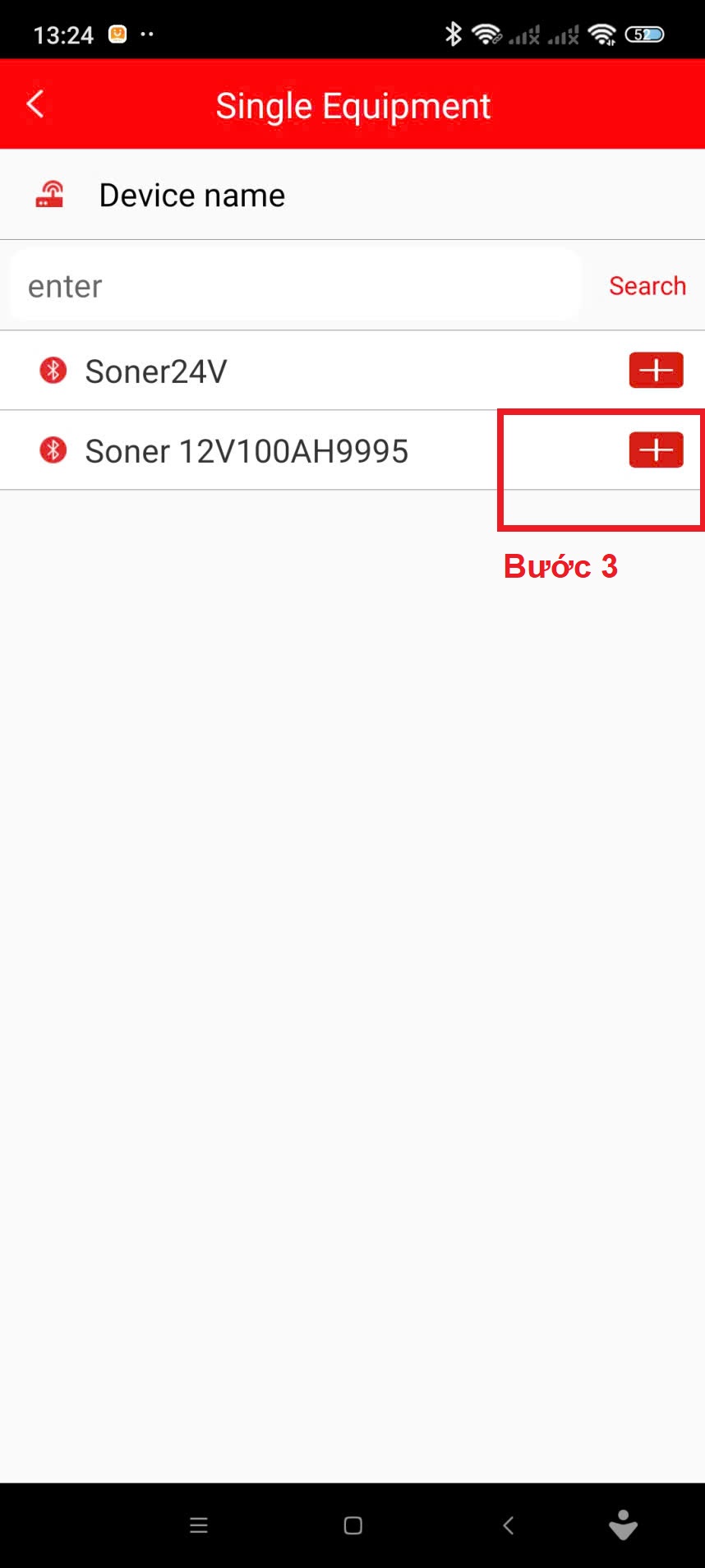 Huong dan ket noi dien thoai voi Pin Soner